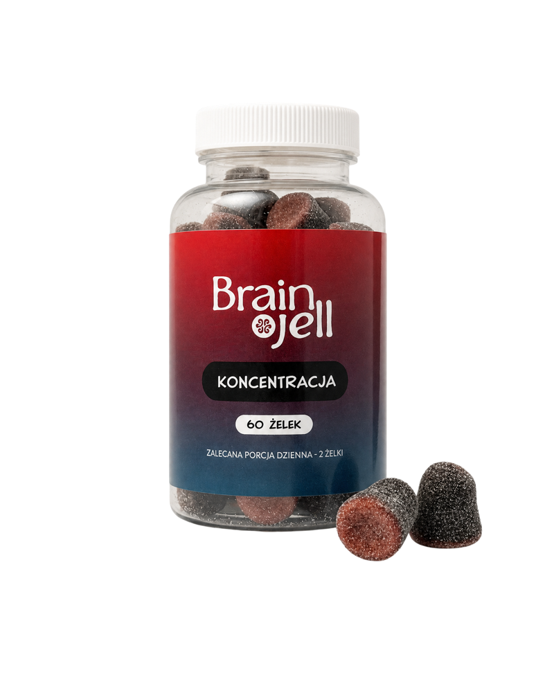 BrainJell - 60 żelek