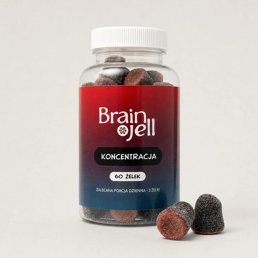 BrainJell - Nootropik w żelkach